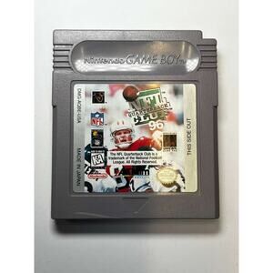 NFL Quarterback Club 96 Nintendo GameBoy Game Boy Great Shape